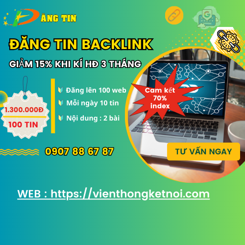 Dịch vụ đăng tin backlink 